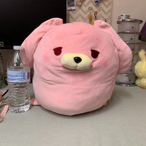 Oshirai Pink Bunny with Heart Eyes